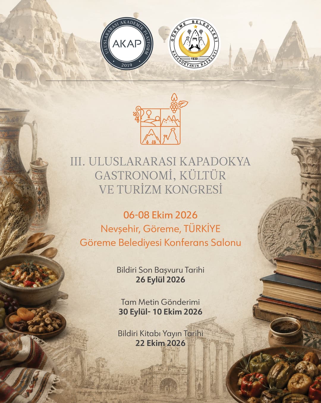 III. Uluslararası Kapadokya Gastronomi, Kültür ve Turizm Kongresi