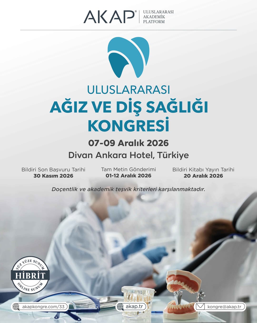 Uluslararası Ağız ve Diş Sağlığı Kongresi 2026