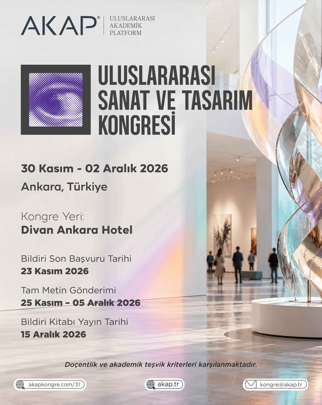 Uluslararası Sanat ve Tasarım Kongresi | AKAP